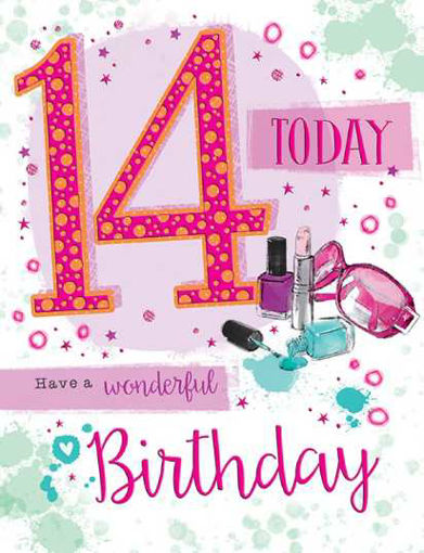 Picture of 14TH BIRTHDAY CARD